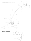 DischargeáChuteá(CH8540á&áCH9540H) Diagram and Parts List for CHF9540H 76854 Bear Cat Chipper Shredder